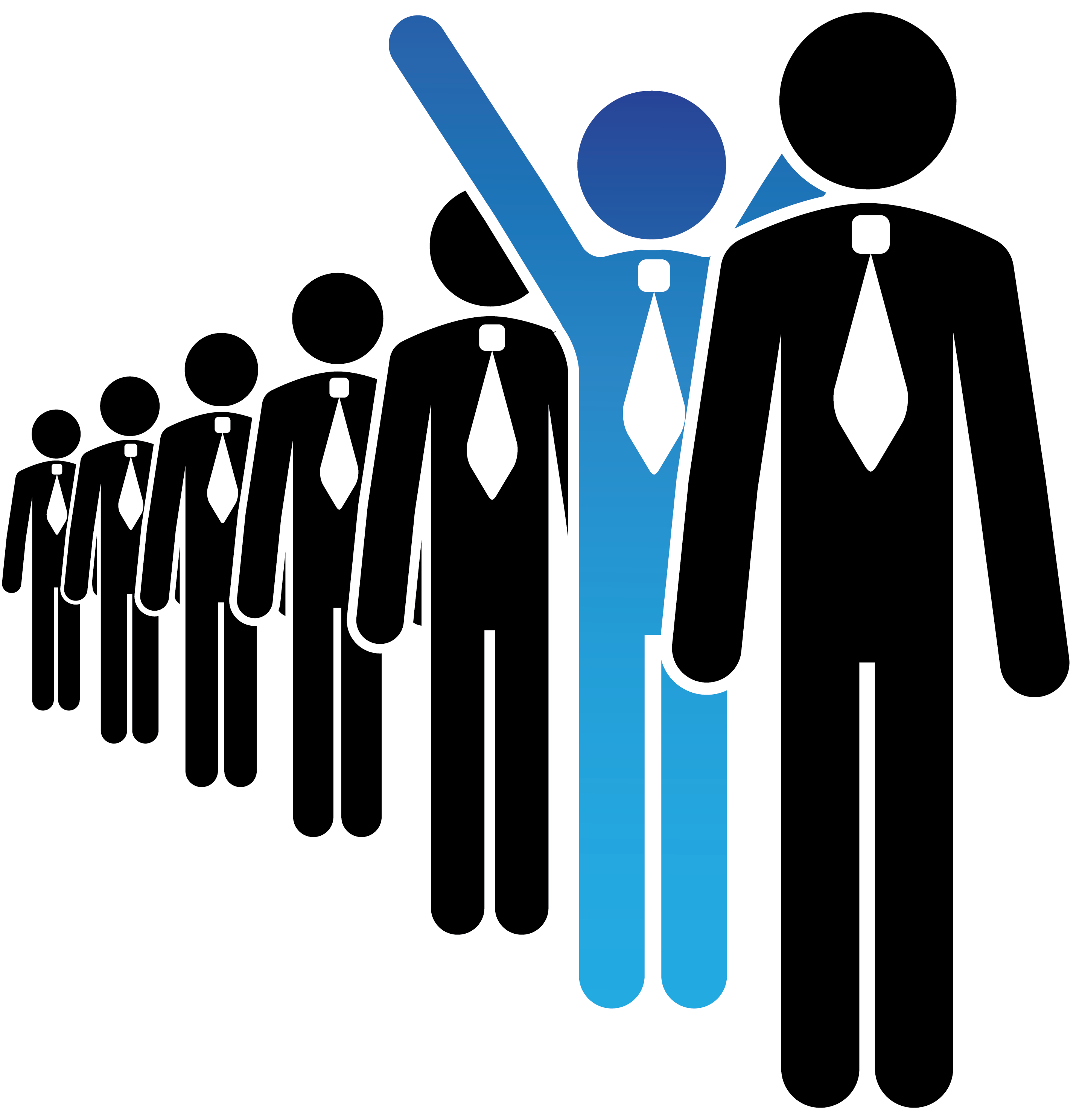 crowd clipart career person