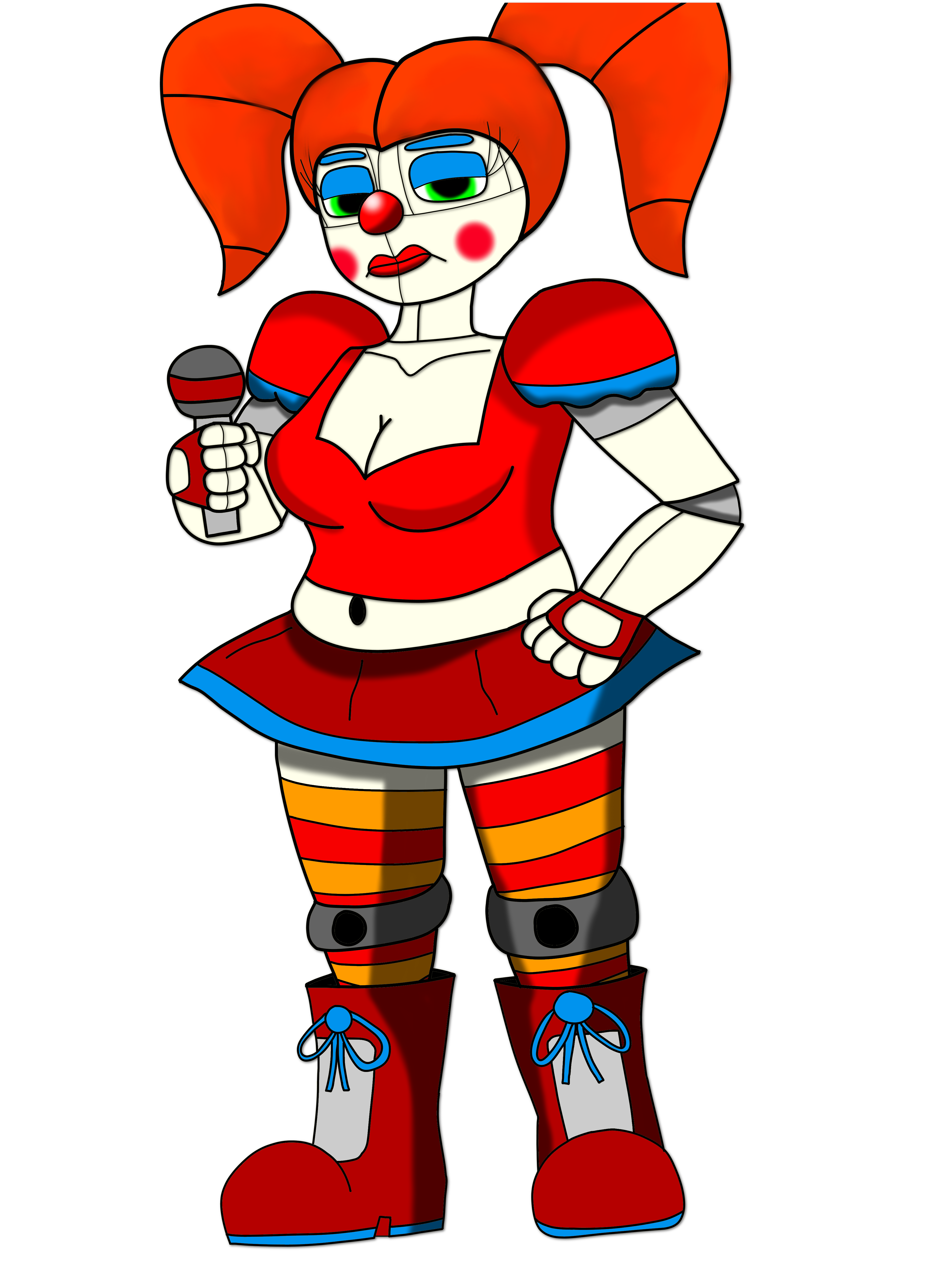 Finalized baby fivenightsatfreddys artworkfinalized. Crowd clipart circus