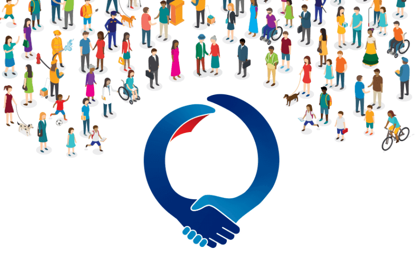 News social progress imperative. Crowd clipart citizen us