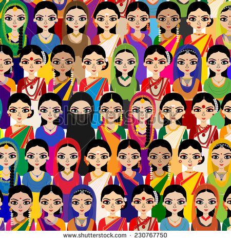 crowd clipart crowd indian