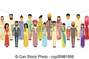 crowd clipart crowd indian