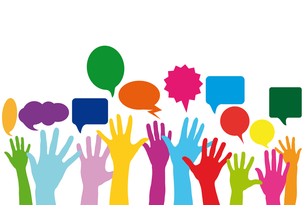 Consultation on a working. Crowd clipart general public