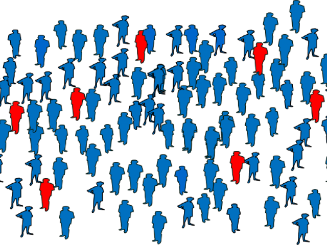crowd clipart hundred person