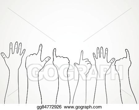 crowd clipart line drawing