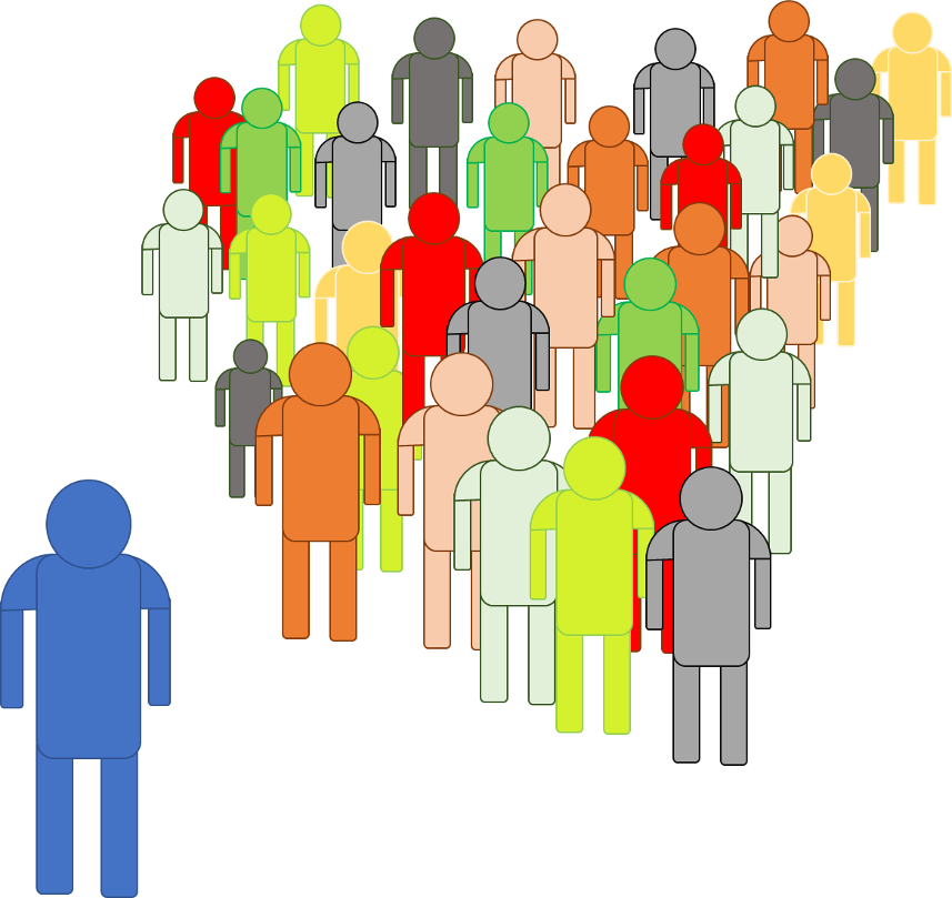Crowd clipart population increase. Common cents musings on