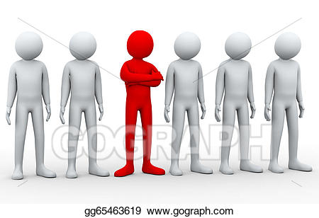 crowd clipart row person
