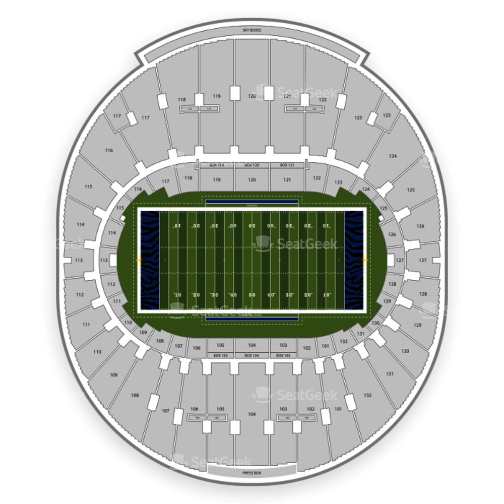 Crowd clipart stadium seating. Liberty bowl chart map