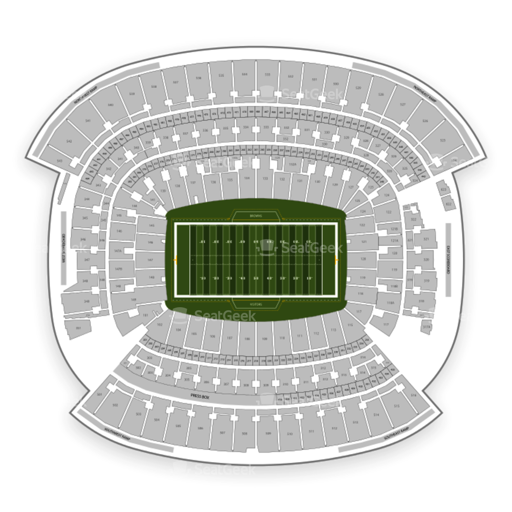 Firstenergy chart map seatgeek. Crowd clipart stadium seating