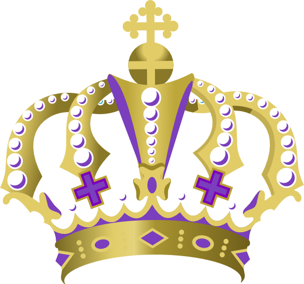 crown clipart teal