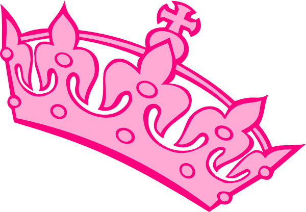 Pink queen clipart . Crown clip art queen's
