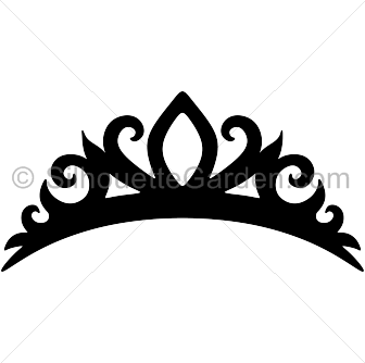 Tiara download free versions. Crown clip art silhouette