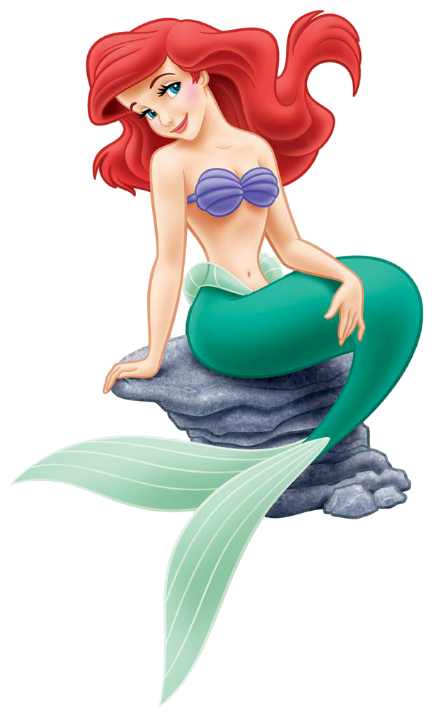 head clipart ariel