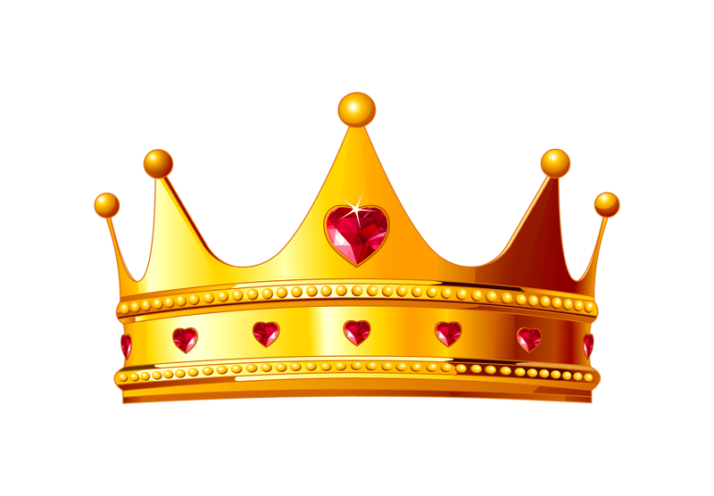 King crown vector png. Golden image purepng free