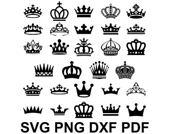 Etsy . Crown clipart lady
