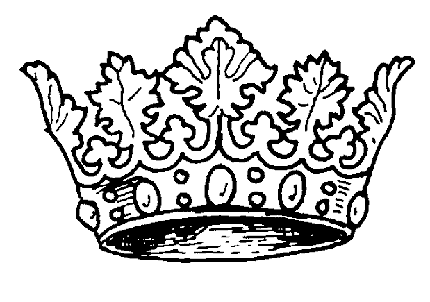crown clipart medieval crown