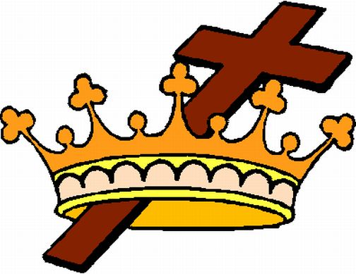 crowns clipart cross clipart