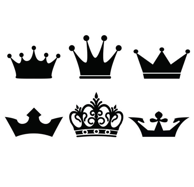 Svg clip art digital. Crowns clipart crown shape crown