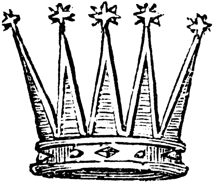 Crowns clipart drawn. Free crown line drawing