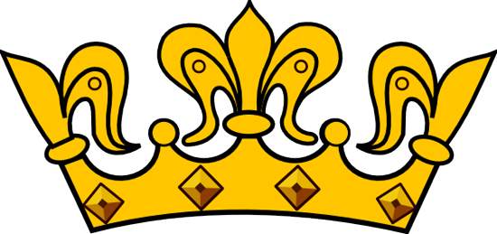 Crown black and white. Crowns clipart jpeg