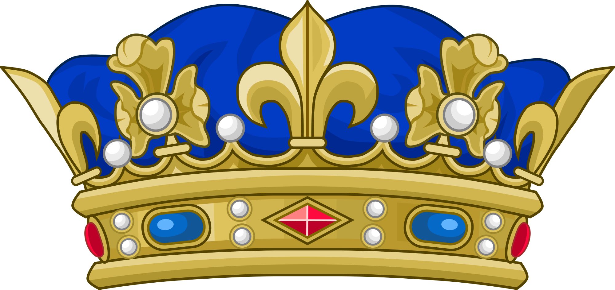 Crowns clipart male crown, Crowns male crown Transparent ...