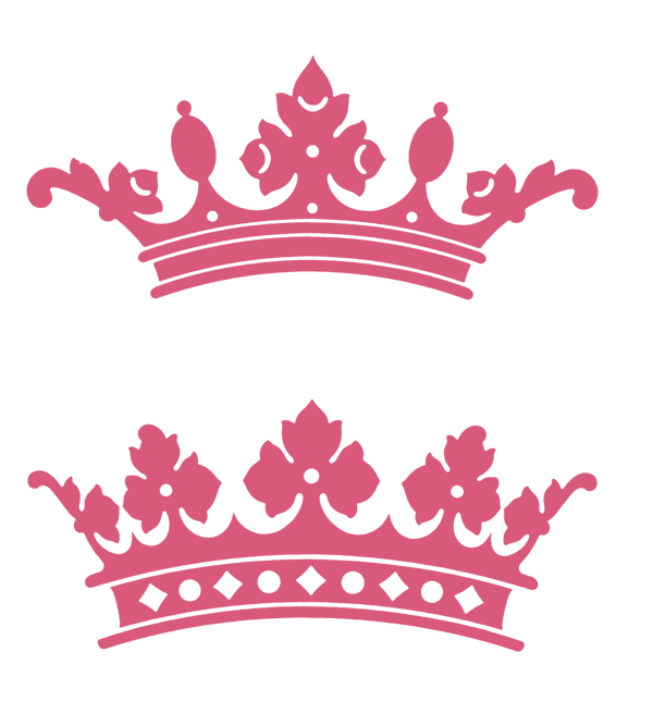 crowns clipart pink