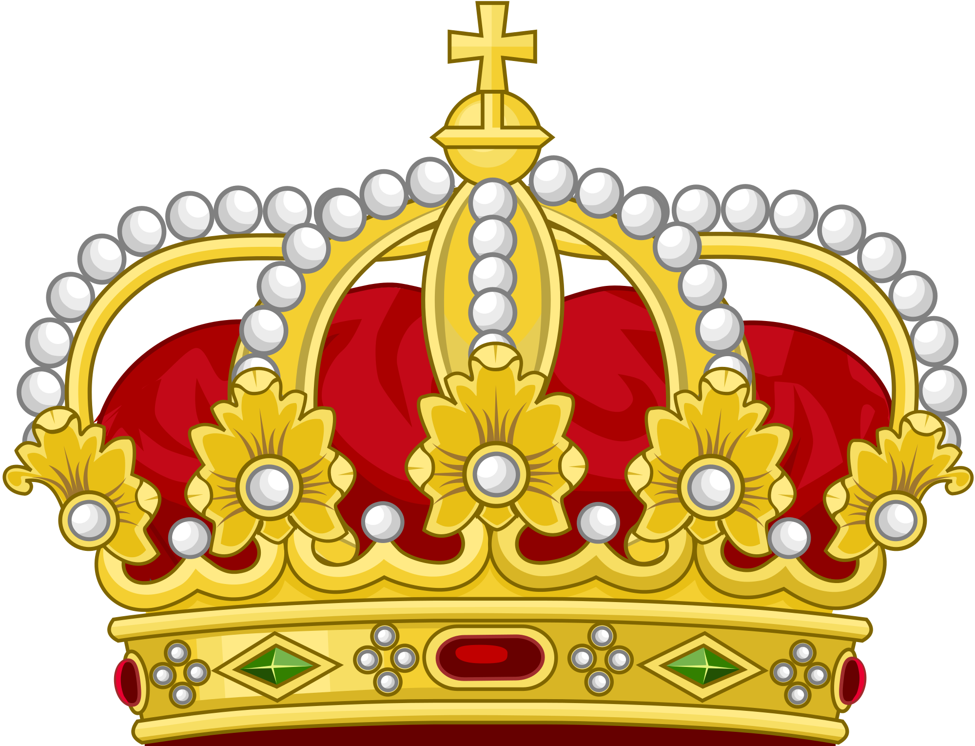 File heraldic royal crown. Crowns clipart svg