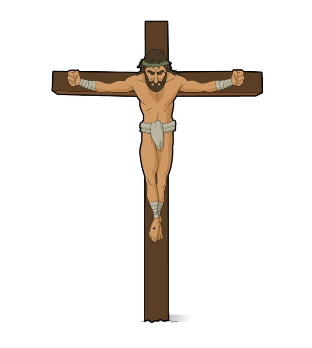 crucifix clipart animated