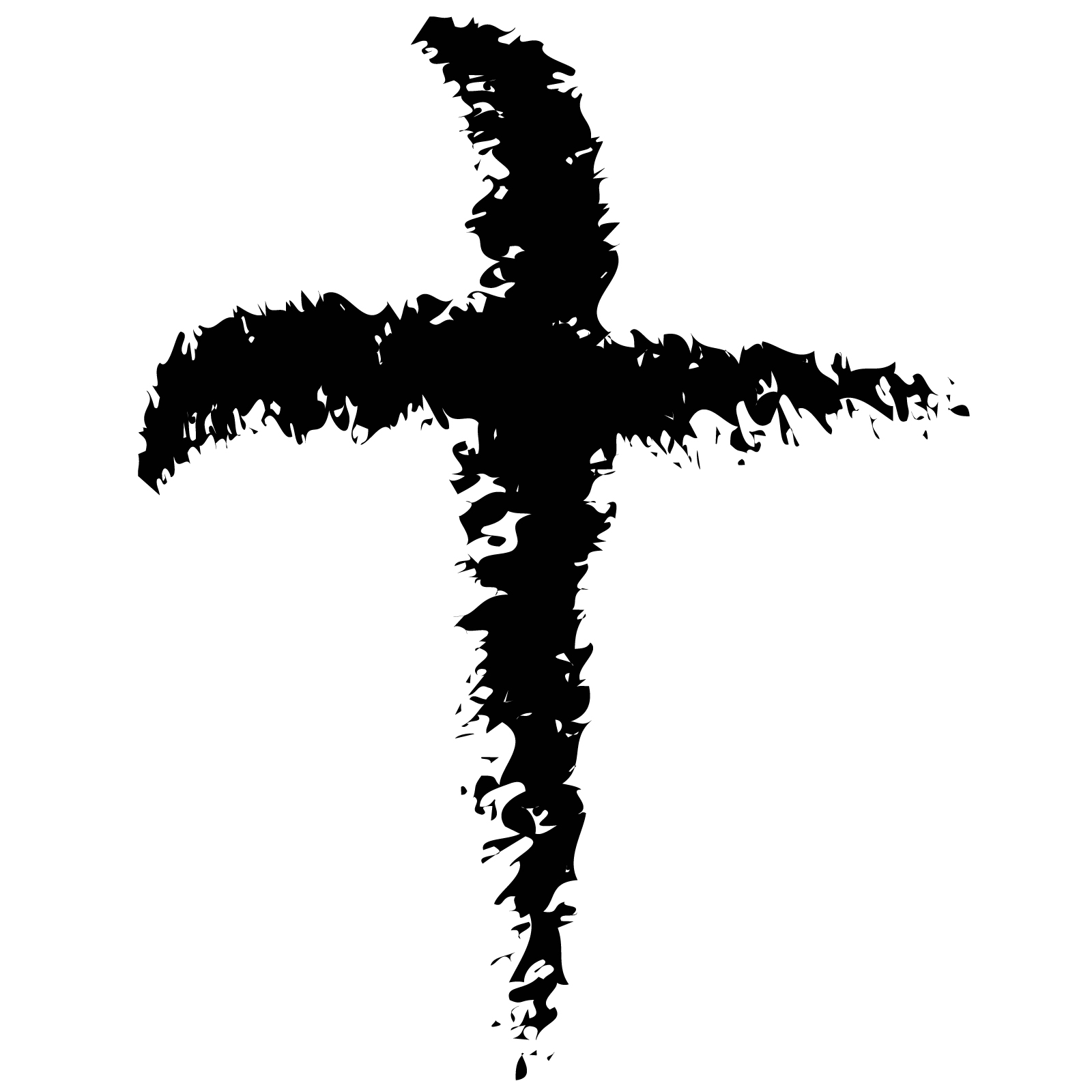 crucifix clipart ash cross