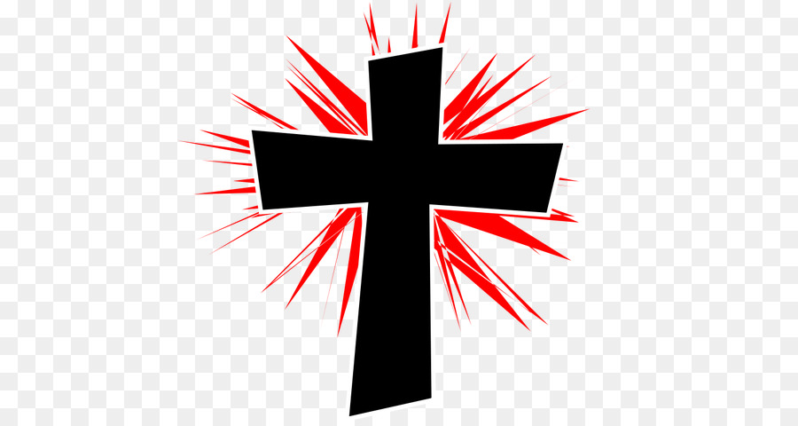 Crucifix clipart baptist cross. Red background line transparent