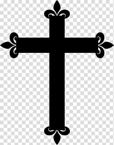Pink transparent background png. Crucifix clipart decorative cross