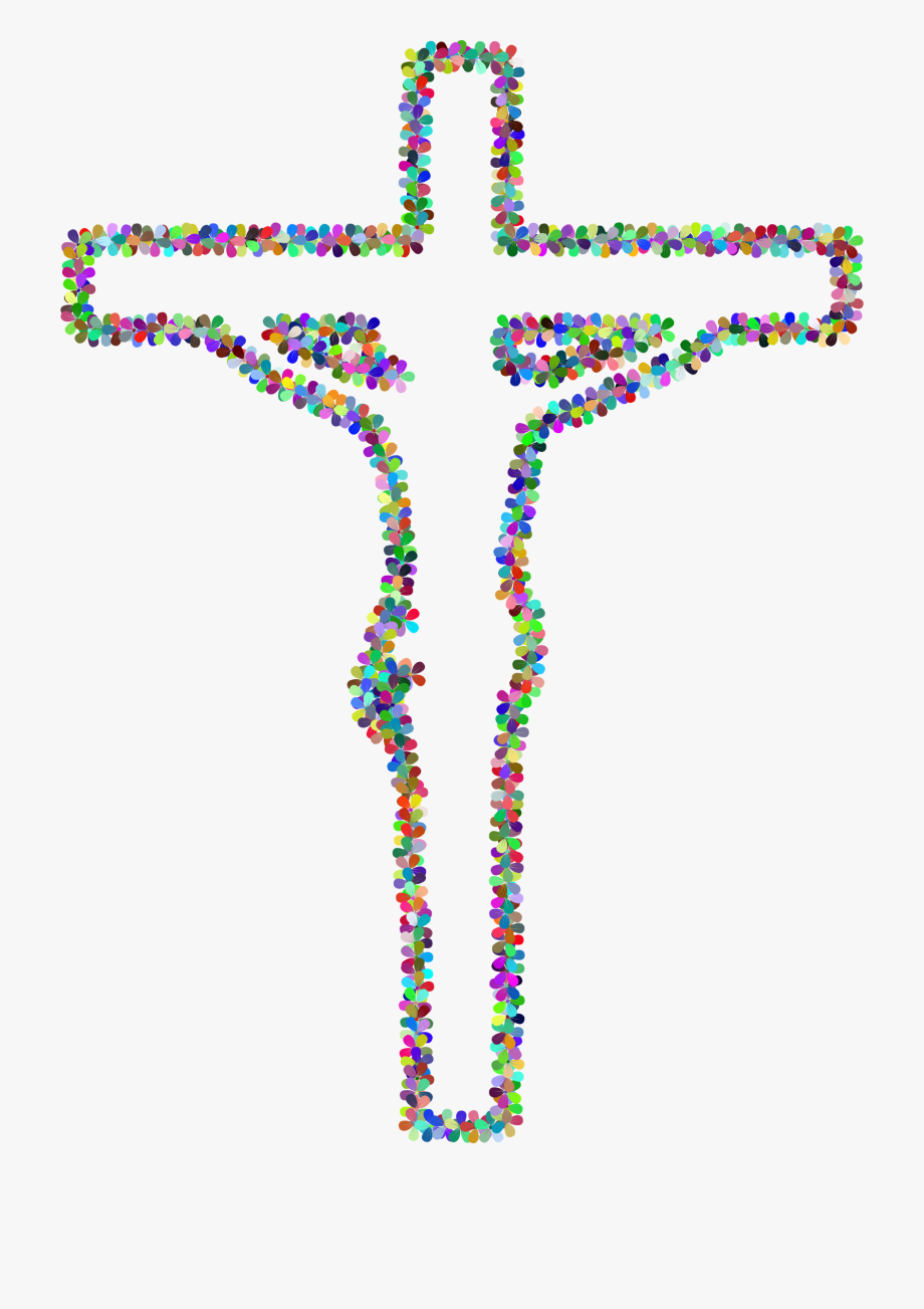 Crucifix clipart decorative cross. Big transparent simple 