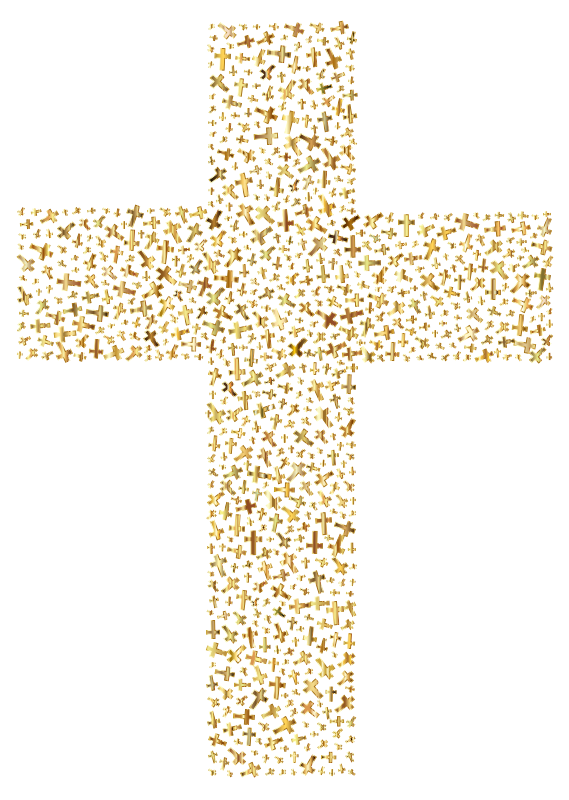 crucifix clipart gold crucifix