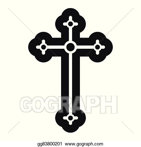 crucifix clipart icon
