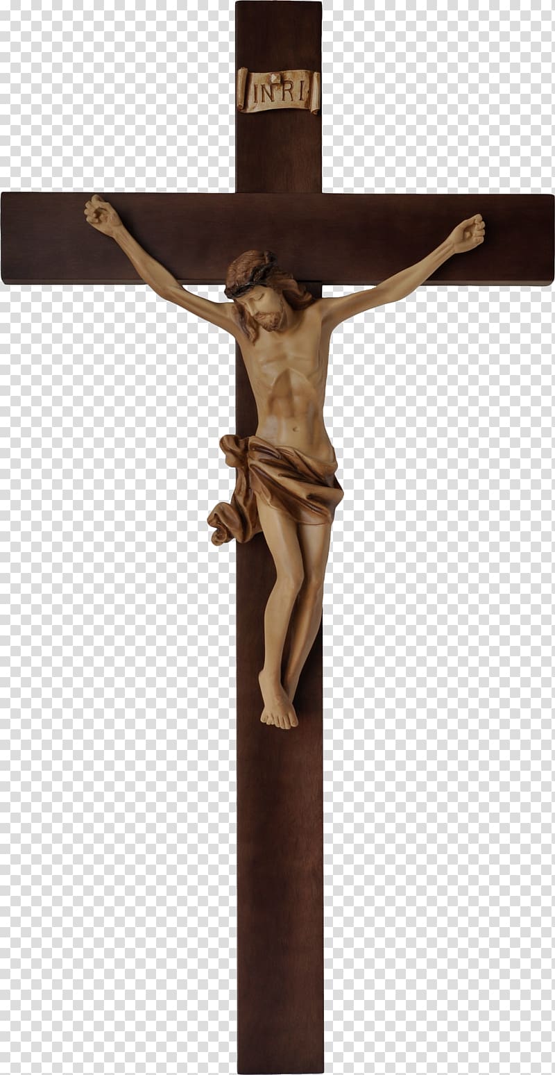 Crucifix clipart jesus cross. On blue background wall