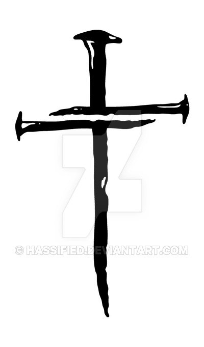 Nail clipart crucifix. Pin on latest items