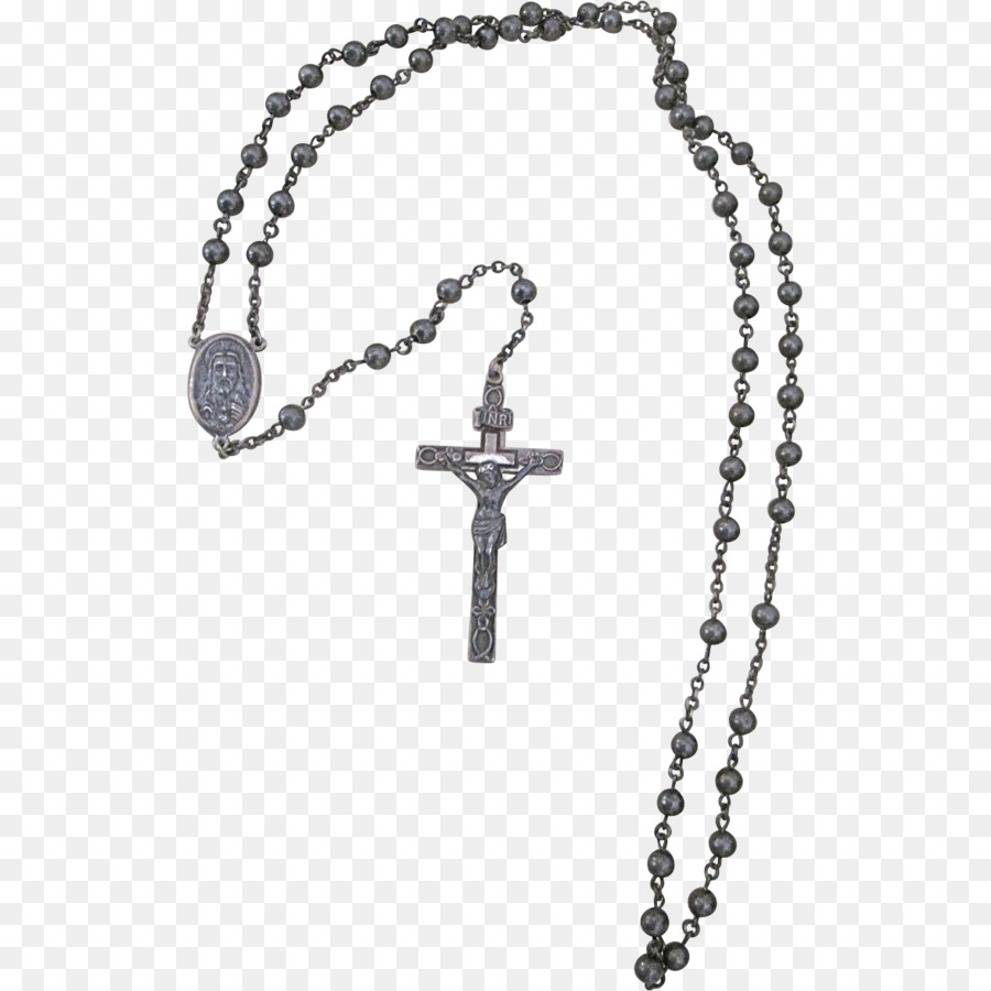 crucifix clipart rosary bead