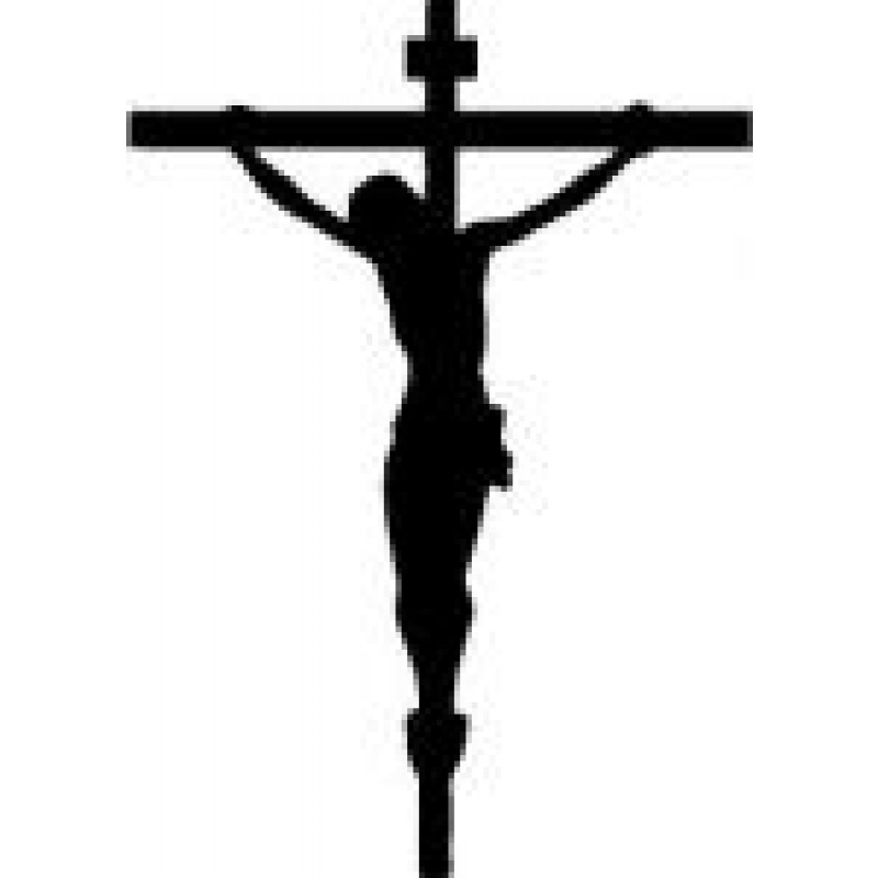 crucifix clipart shadow