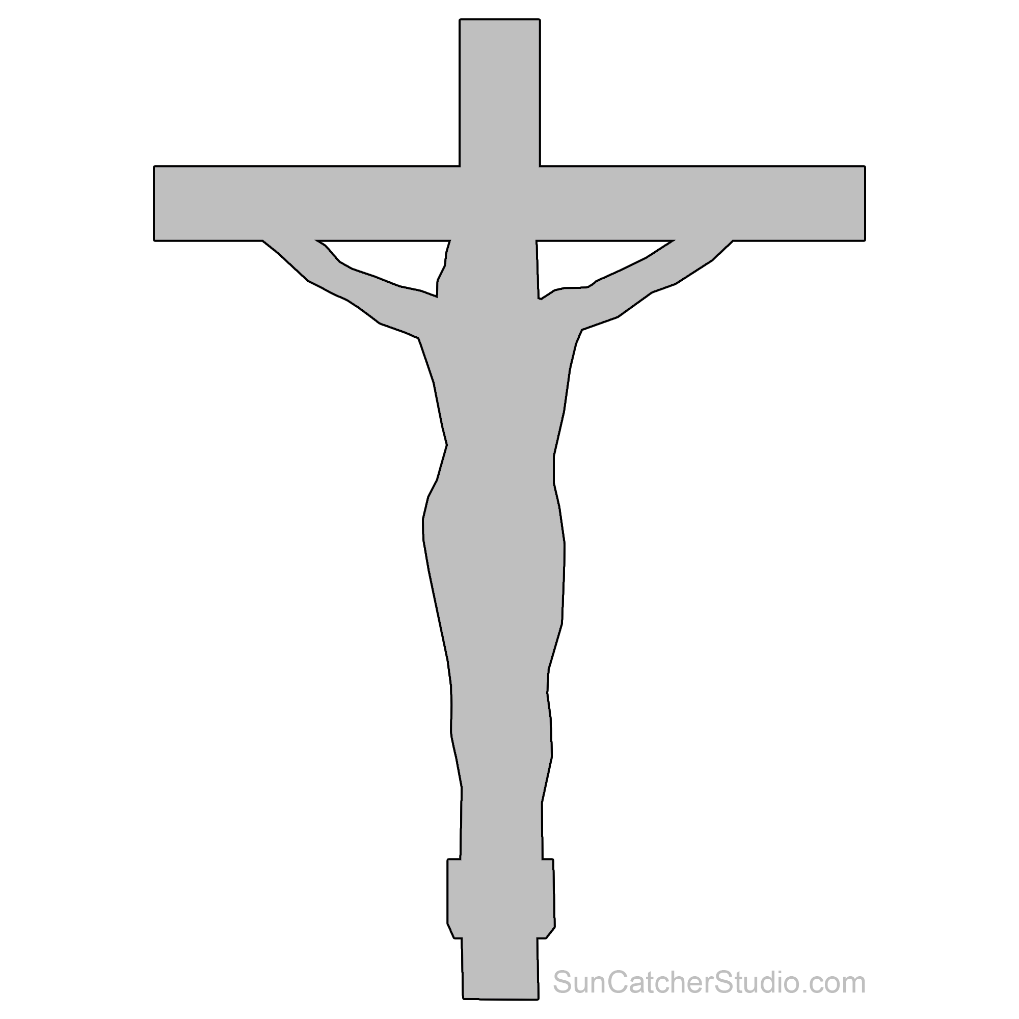 Religious and christian clip. Crucifix clipart small cross