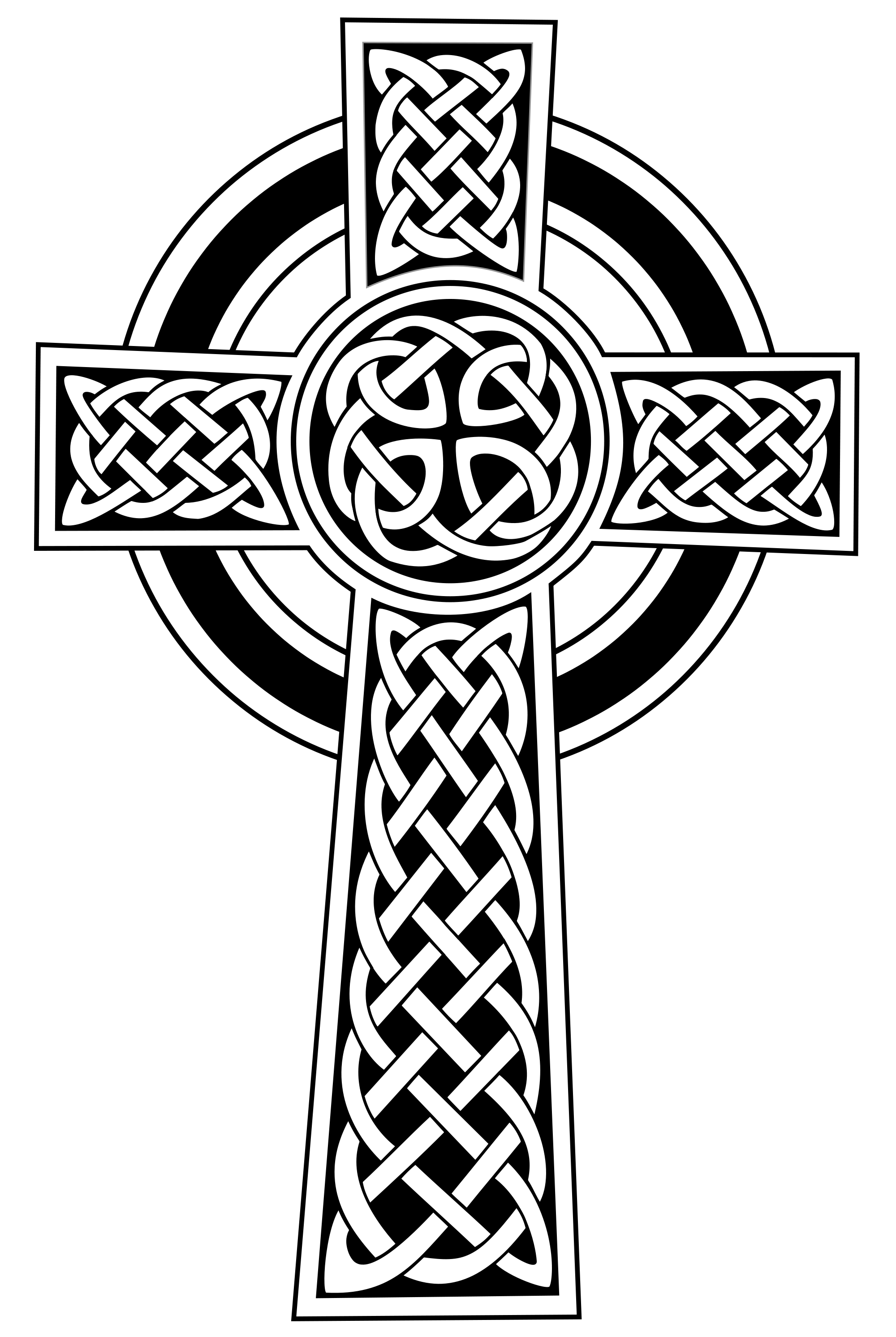 Celts wikipedia the free. Crucifix clipart thin cross