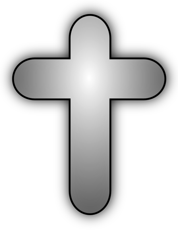 crucifix clipart vector