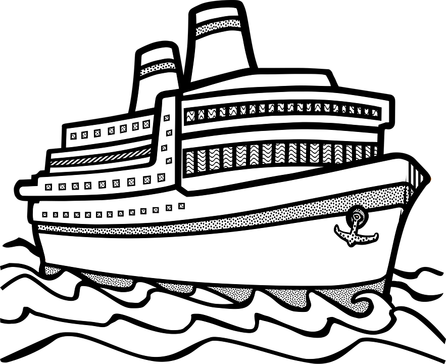 transportation clipart black and white