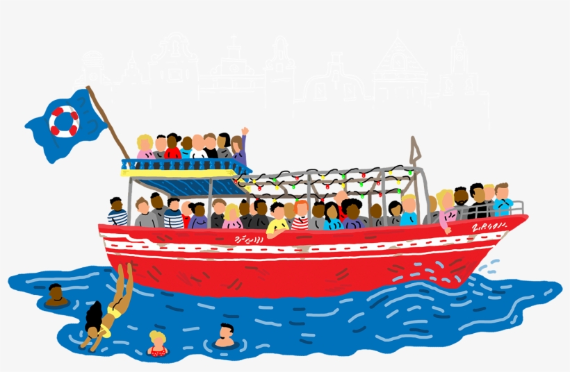 cruise clipart boat tour