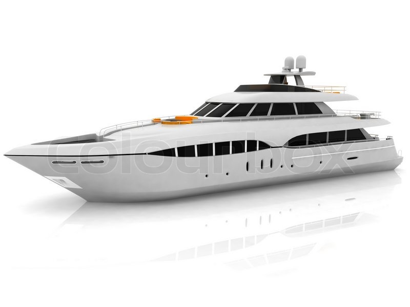 cruise clipart luxury yacht