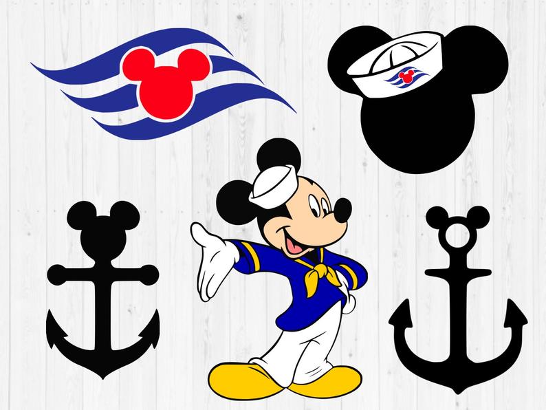 Cruise clipart mickey mouse. Disney svg logo sailor