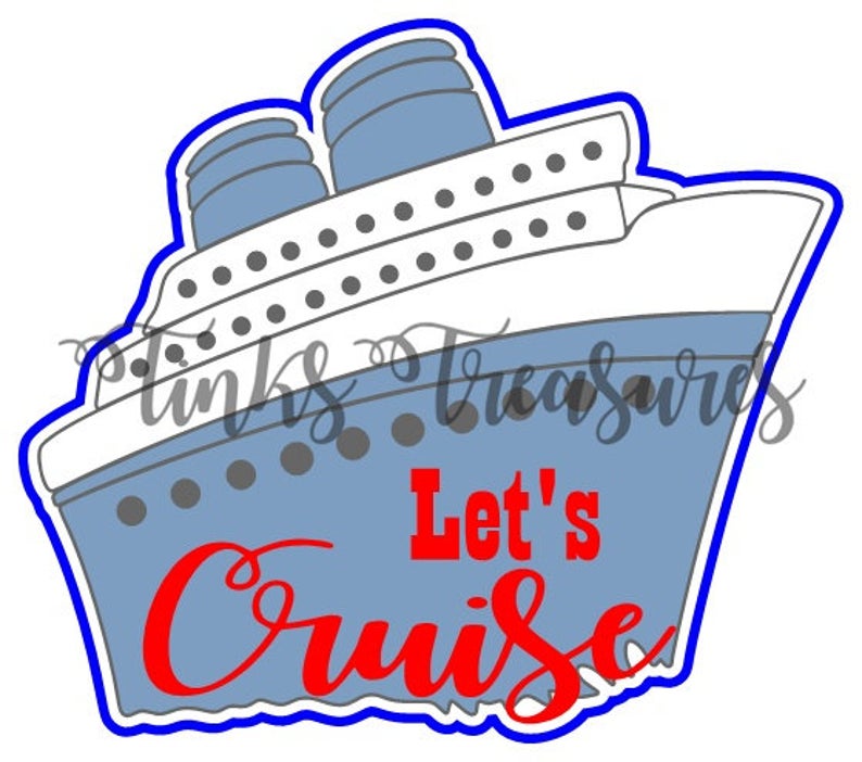 Ship svg vacation title. Cruise clipart scrapbook
