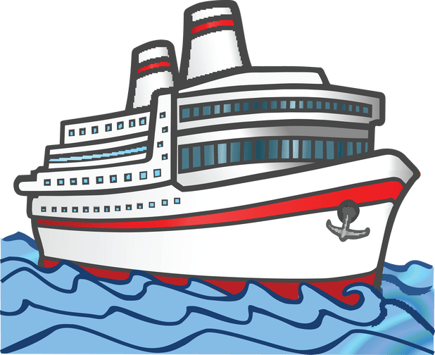 cruise clipart ship port