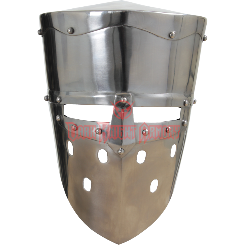 Crusader helmet png. Steel mci from dark