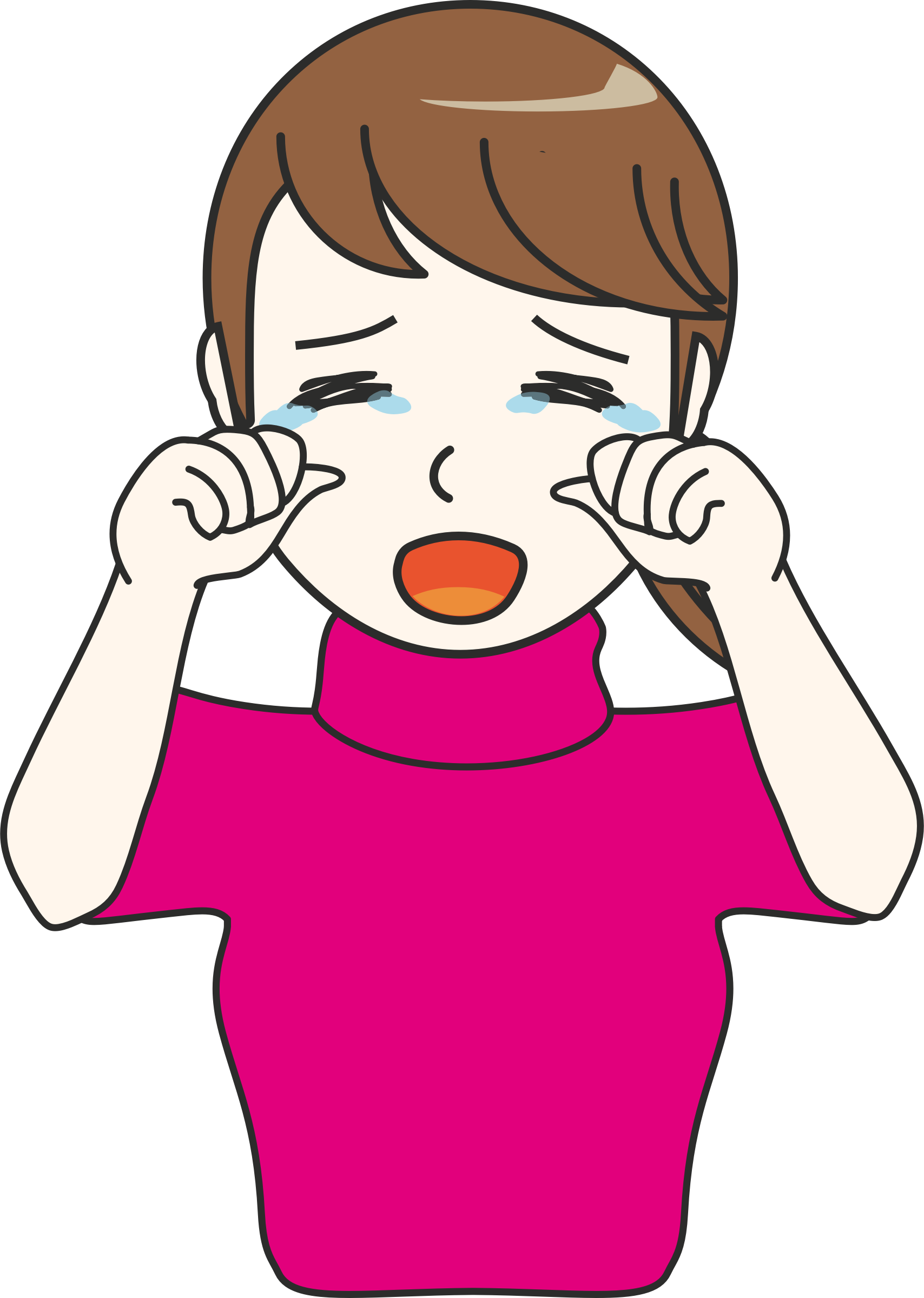 Female clipart transparent.  collection of crying