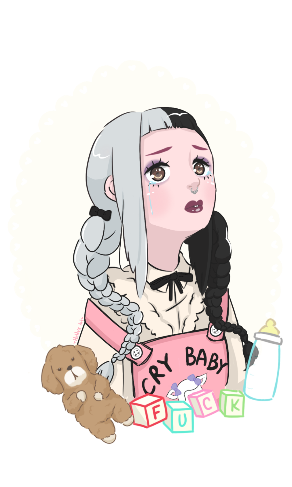 Cry clipart baby cry. Melanie martinez video by