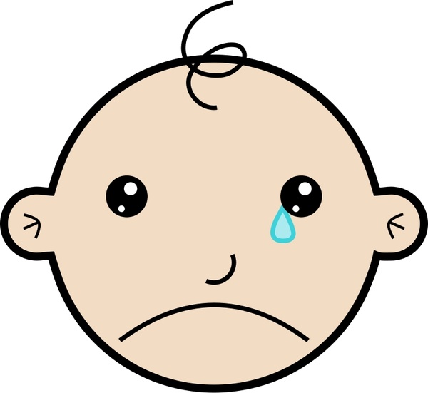 cry clipart baby mouth